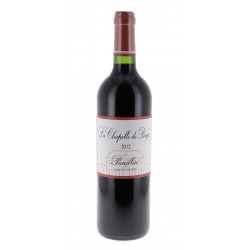 La Chapelle De Bages - Pauillac - 2012