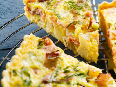 Tarte au saumon & au fenouil - juin. 2022