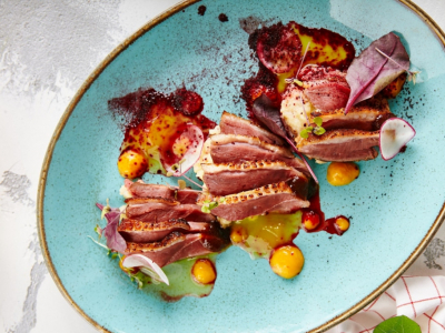 Magret de canard sauce aux prunes - juill. 2022