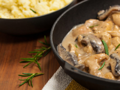 Blanquette de volaille et sa sauce champignon - Septembre 2022